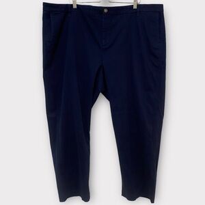 J. Crew Navy Blue High-Rise Girlfriend Chino Pants Size 24 Style AD156